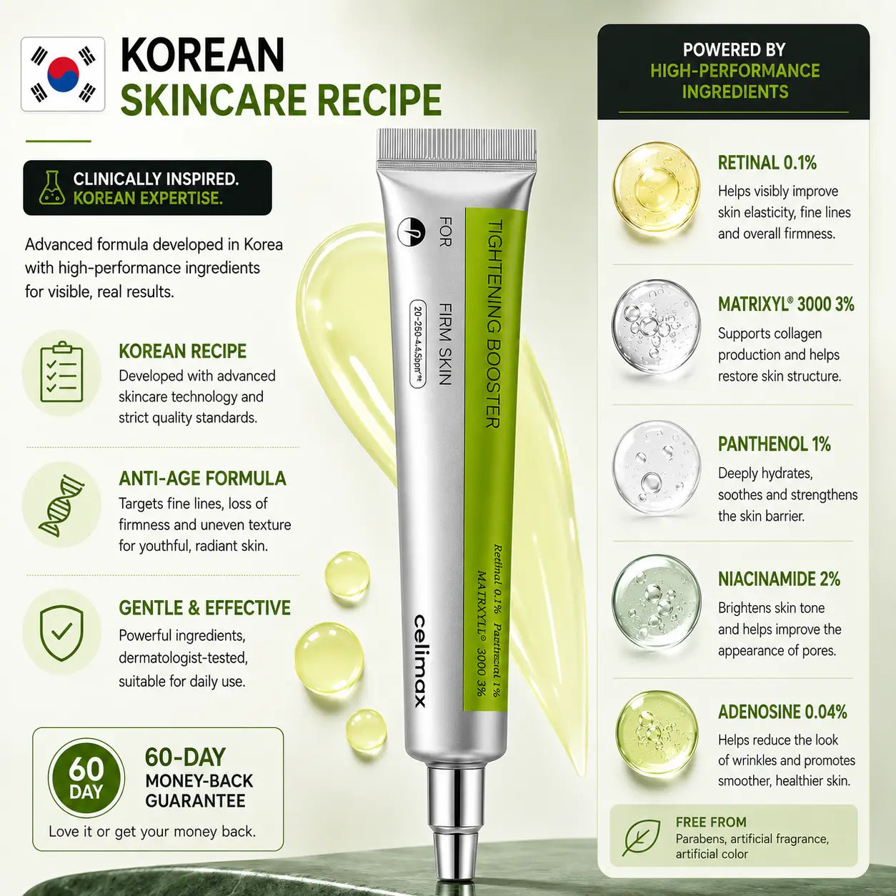 Korean Retinal Shot Tightening Booster