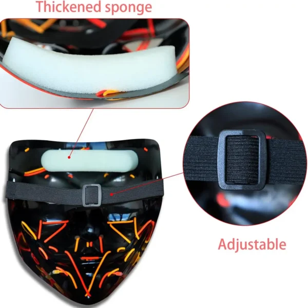 LED mask lifestyle photo
